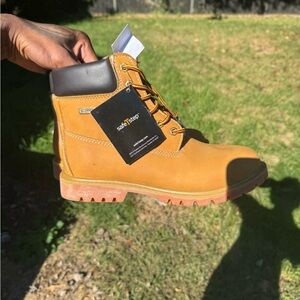 Safe Step Tan Leather Boots